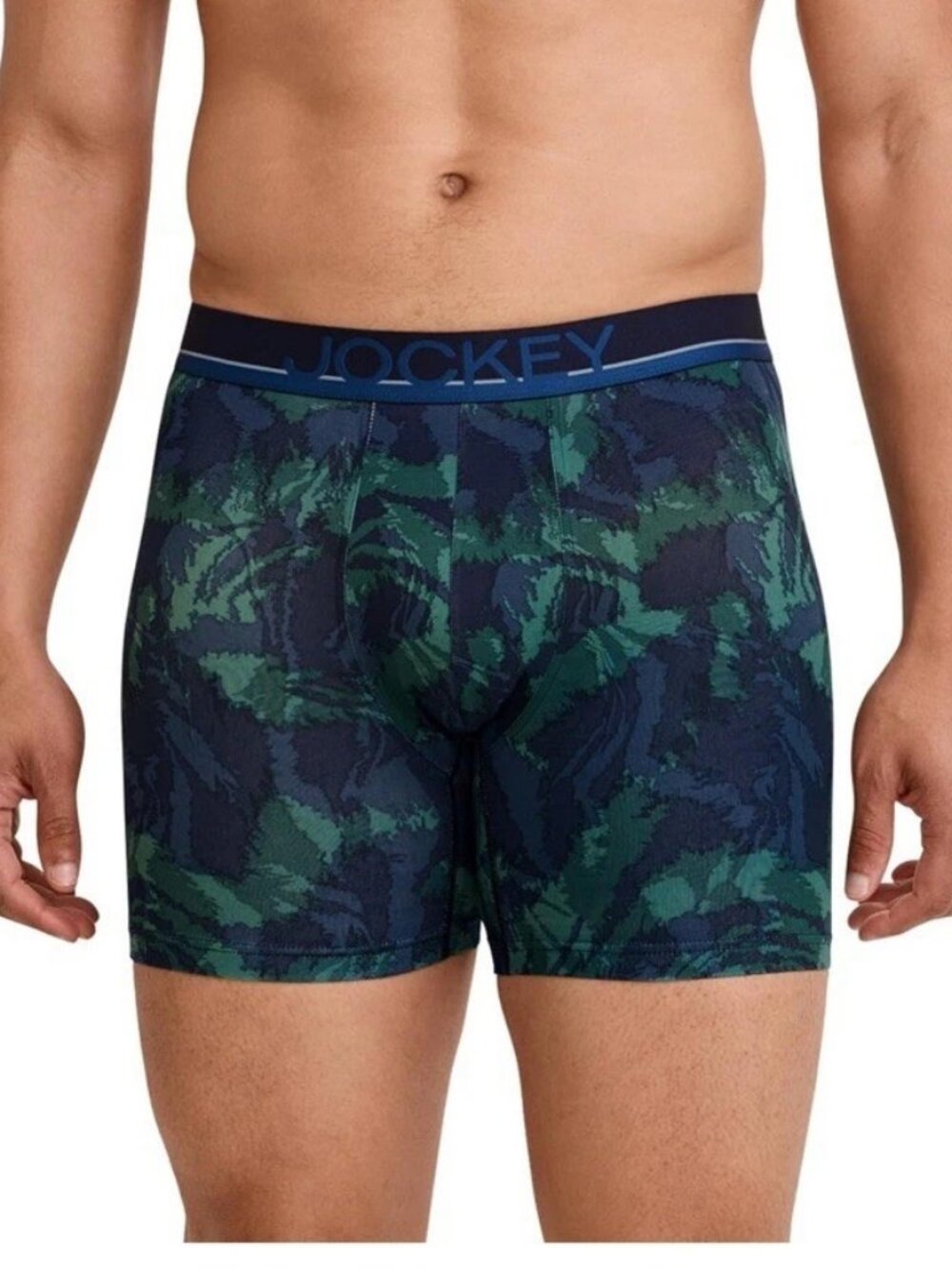 Jockey True Style Mens Boxer Briefs XL 3-Pack Cotton Stretch